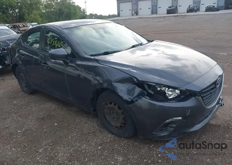 2015 Mazda Mazda3 I Sport z USA, uszkodzony, nr VIN 3MZBM1U7XFM174154